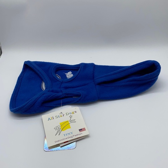 NHL Vancouver Canucks Hockey Team Dog Fleece Hoodie Sweater Size Tiny 2-5 lbs - Picture 10 of 13